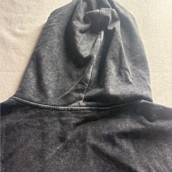 Balenciaga Charcoal Hoodie with White Logo - Picture 7 of 9